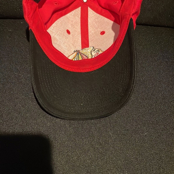 Chicago Blackhawks Hat Bud Light NHL Kick 10 Pro Gear Embroidered Velcro - Picture 6 of 8